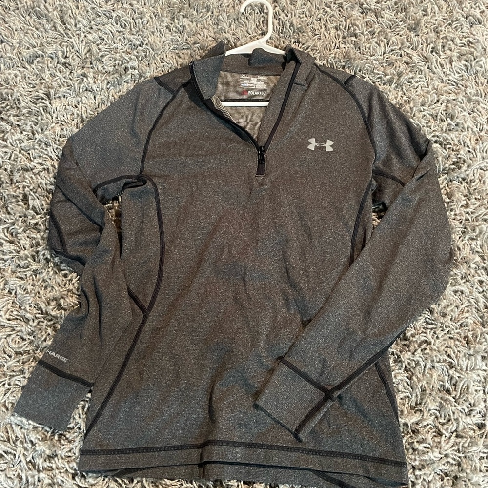 Under Armour Gray Long Sleeve Pullover